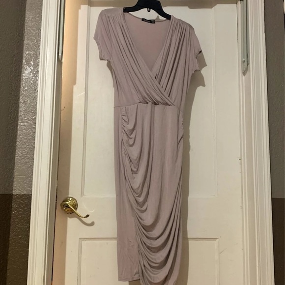 Grey lavender Bodycon dress - Picture 2 of 3